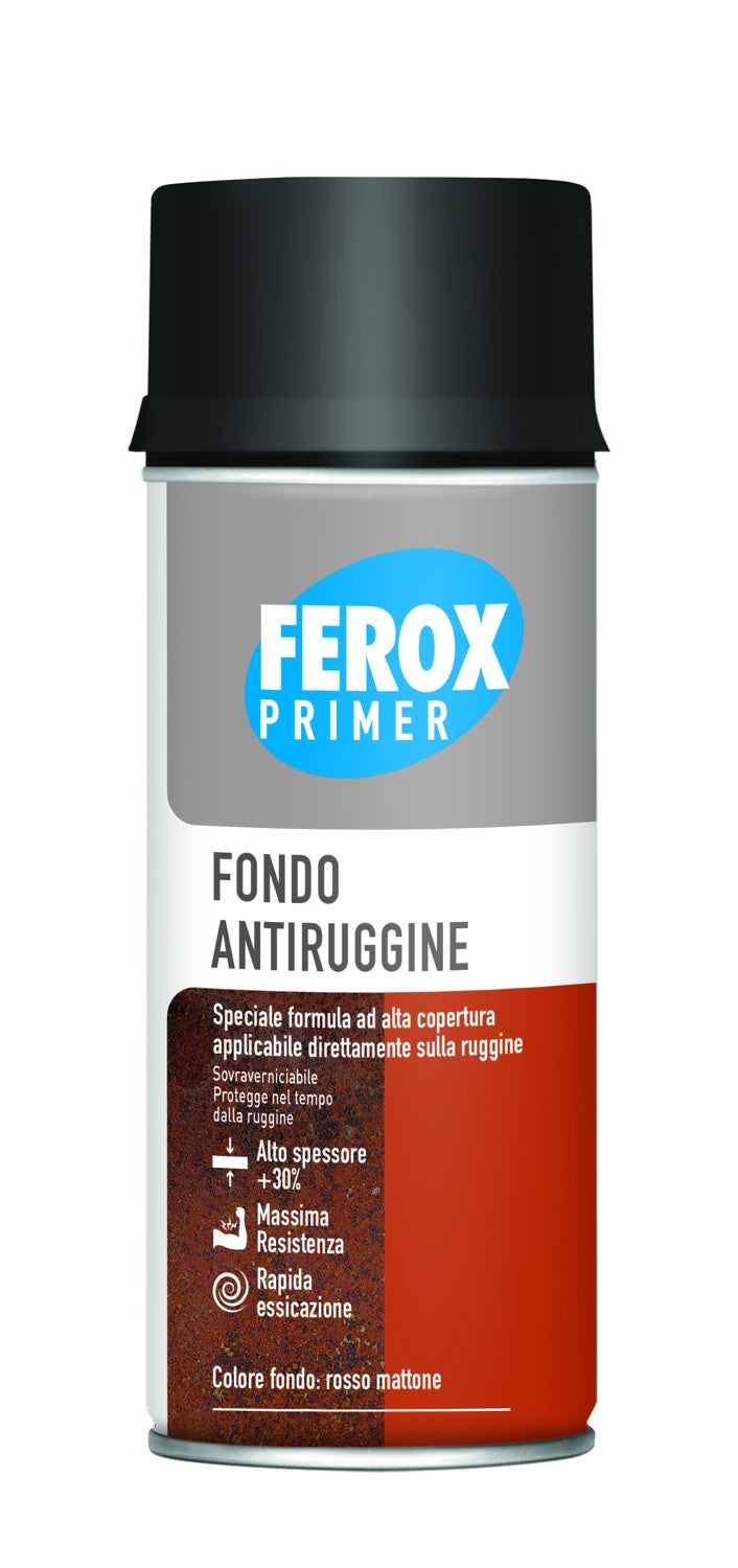 Primer fondo antiruggine 400ml spry Ferox Primer fondo antiruggine 400ml spry Ferox